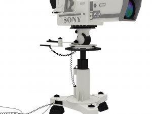 Sony BVP 900 Studio Camera 3Dモデル