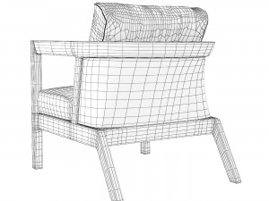 Chair South Beach Kannoa Model 3D