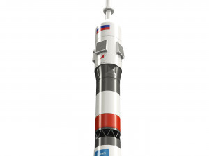 Model Rocket Carrier Soyus M1 144 3D Модель