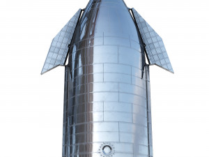 SpaceX Starship M110 Modelo 3D