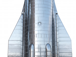 SpaceX Starship M110 Modelo 3D