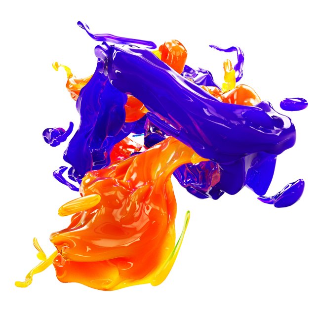 Splash 3D Model .c4d .max .obj .3ds .fbx .stl .blend 