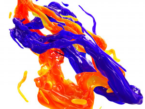 Splash 3D Model