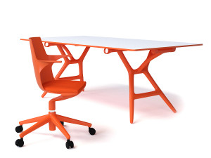 Spoon chair 3D-Modell