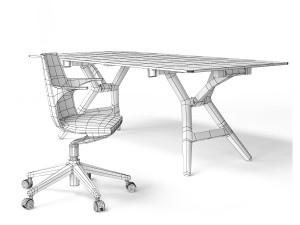 Spoon chair Modelo 3D