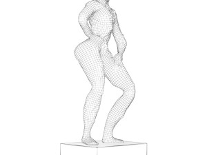 Modern sculpture 3D Model