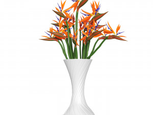 Strelitzia 3Dモデル