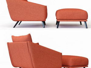 STUA COSTURA chair Modelo 3D