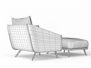 STUA COSTURA chair Modelo 3D