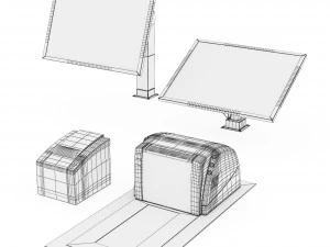 Shop equipment 3D Model