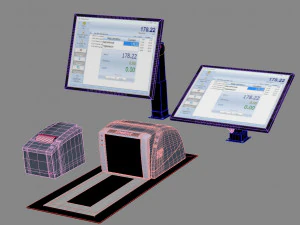 Shop equipment 3D Model