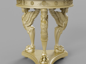 Angel table 3D मॉडल