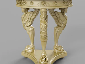Angel table 3D Model