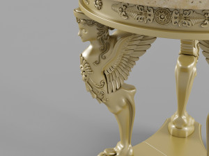Angel table 3D मॉडल