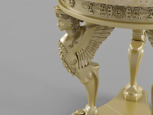 Angel table 3D Model