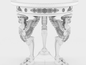 Angel table 3D मॉडल