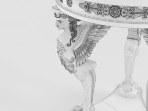 Angel table 3D मॉडल