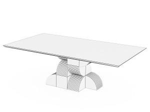Forest Giaconia Archimobilier table 3D Model