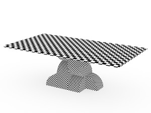 Forest Giaconia Archimobilier table 3D Model