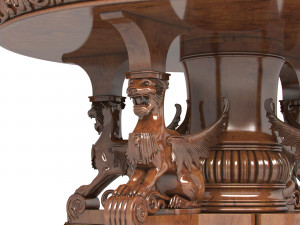 Table Griffins 3D Model