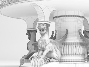 Table Griffins 3D Model