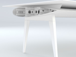 Table Airplane Wing 3D Модель