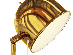 Table lamp Brass B-075 Bergboms 3D Model