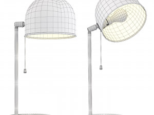 Table lamp Brass B-075 Bergboms 3D मॉडल