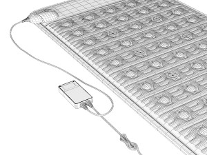 Turmanium mattress TAJ Mat Full 7224 3Dモデル