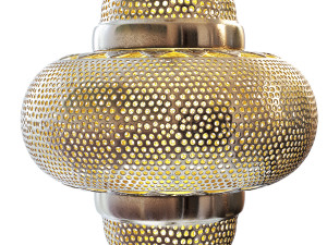 Lamp Tangiers Pendant 3D 模型