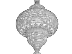 Lamp Tangiers Pendant 3D Model