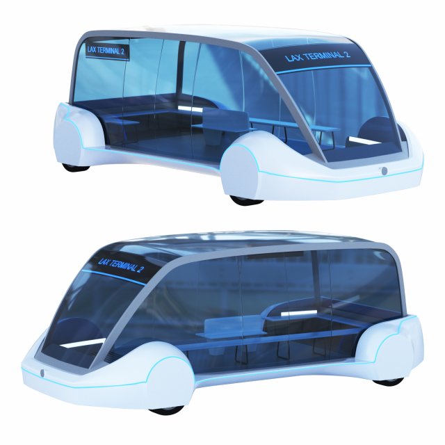 Tesla pod 3D मॉडल .c4d .max .obj .3ds .fbx .stl .blend 