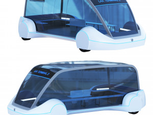 Tesla pod 3Dモデル