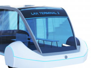 Tesla pod 3D मॉडल
