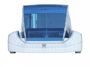 Tesla pod 3D मॉडल