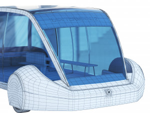 Tesla pod 3D मॉडल