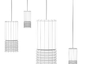 Pendant Light Tom Dixon Flask Pendant Smoke Modello 3D