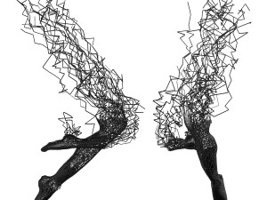 Contemporary sculpture by Tomohiro Inaba 3D Model