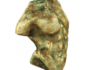 Sculpture Gaddi Torso Modèle 3D