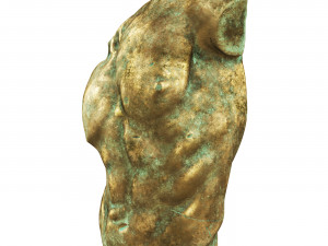 Sculpture Gaddi Torso Modèle 3D