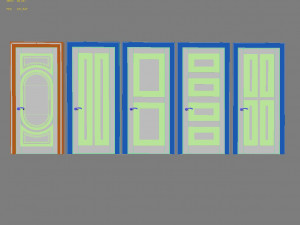 Doors Union Valencia 2 Model 3D