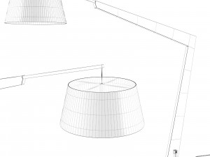 Floor lamp Valeo Model 3D
