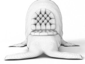 Valrus chair Modello 3D