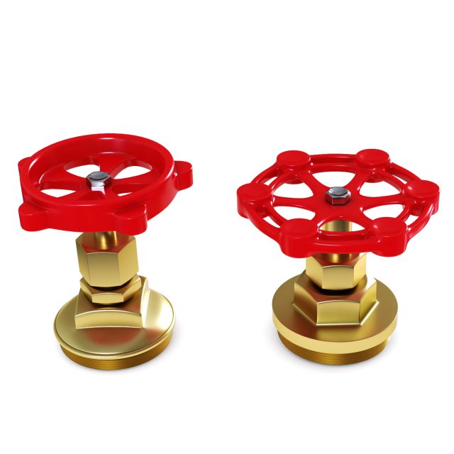 Valves 3D 모델 .c4d .max .obj .3ds .fbx .stl .blend 