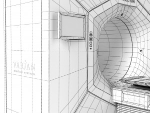 Linear accelerator Varian Halcyon Modèle 3D