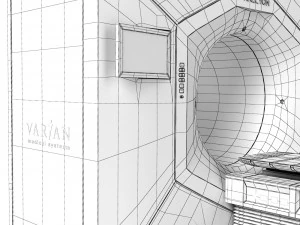 Linear accelerator Varian Halcyon 3D Model