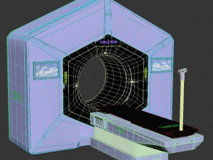 Linear accelerator Varian Halcyon 3D Model