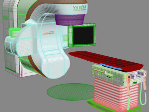 Radiation therapy machine Varian Truebeam Model 3D