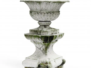 पुरानी सड़क फूलदान 3D मॉडल