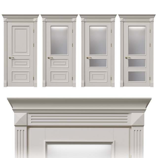 Doors Vienna Model 3D .c4d .max .obj .3ds .fbx .stl .blend 